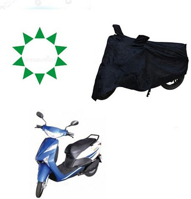 DeepShakshi AUTOMOTIVE Waterproof Two Wheeler Cover for Indus(Yo Xplor, Black)