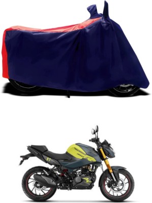 Mdstar Waterproof Two Wheeler Cover for Hero(Xtreme 160 R, Red, Blue)