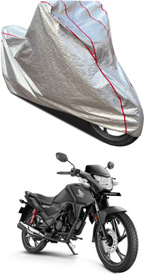 AutoGalaxy Waterproof Two Wheeler Cover for Honda(SP 125, Silver)