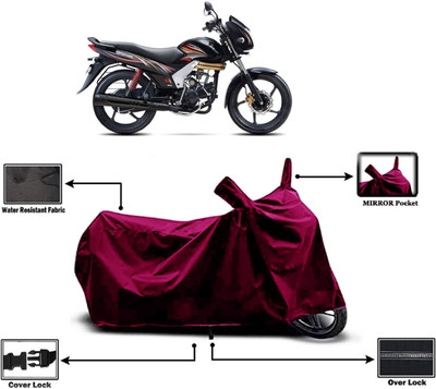Amexride Two Wheeler Cover for Mahindra(Centuro, Maroon)