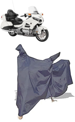 Amexride Two Wheeler Cover for Honda(Gold Wing GL1800, Grey)