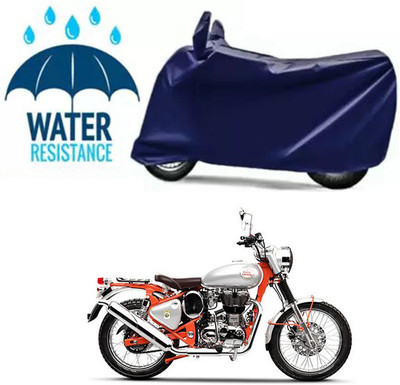 Furious3D Two Wheeler Cover for Royal Enfield(Bullet Trials 350, Blue)