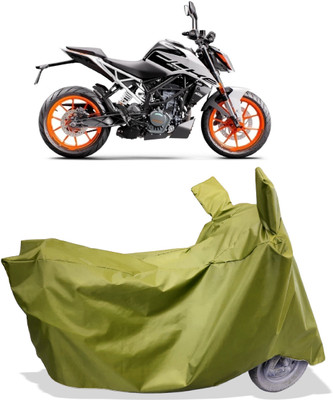 Amexride Two Wheeler Cover for KTM(200 Duke BS6, Maroon)