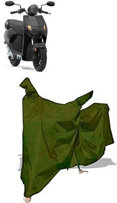 Amexride Two Wheeler Cover for 22Motors(Flow, Maroon)