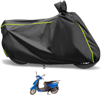Euro Care Waterproof Two Wheeler Cover for Avon(E Scoot, Black)