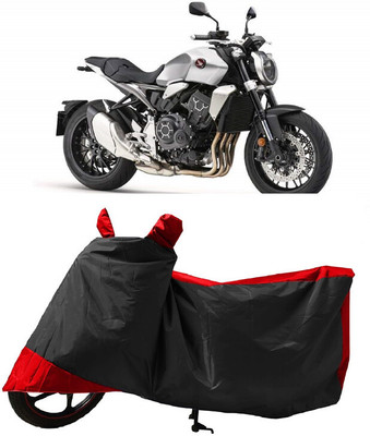 GROFATIK Two Wheeler Cover for Honda(CB1000R Plus, Red)