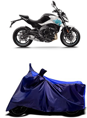 VESMEI Two Wheeler Cover for CFMoto(400NK BS6, Blue)