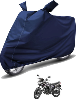 Auto Hub Waterproof Two Wheeler Cover for Honda(CB Shine, Blue)