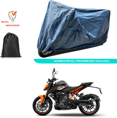 CODOKI Waterproof Two Wheeler Cover for KTM(250 Duke, Blue)