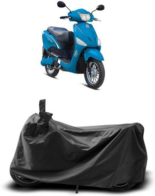 AASHTIK MART Two Wheeler Cover for Hero(Electric Optima DX BS6, Black)