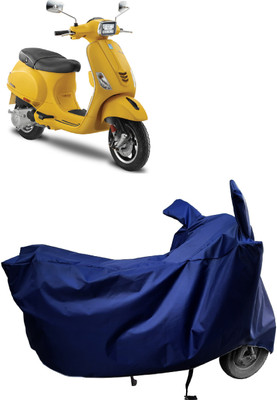 Amexride Two Wheeler Cover for Piaggio(Vespa SXL 150, Blue)