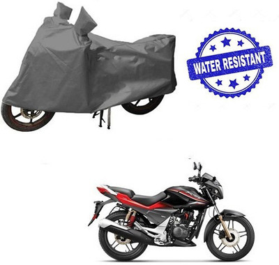 DeepShakshi AUTOMOTIVE Waterproof Two Wheeler Cover for Honda(CBZ Extreme, Grey)