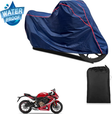 PAGORA Waterproof Two Wheeler Cover for Honda(CBR650R, Blue)