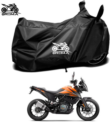 OliverX Waterproof Two Wheeler Cover for Bajaj(390 Adventure, Black)
