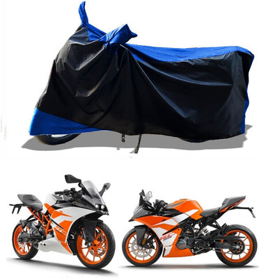 DeepShakshi AUTOMOTIVE Waterproof Two Wheeler Cover for KTM(RC125, Blue)