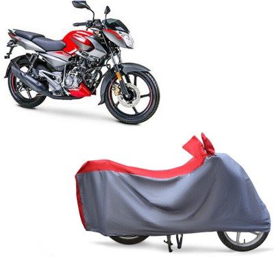 EGAL Two Wheeler Cover for Bajaj(Pulsar NS125 BS6, Red)