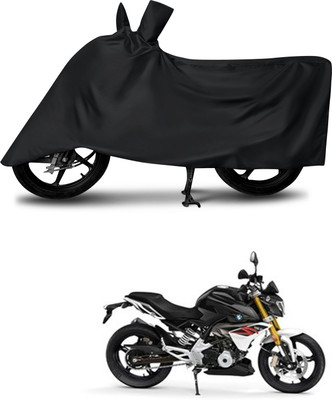 DeepShakshi AUTOMOTIVE Waterproof Two Wheeler Cover for BMW(G 310 R, Black)