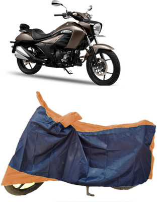 AutoKick Two Wheeler Cover for Suzuki(Intruder 250, Multicolor)