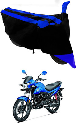 Mdstar Waterproof Two Wheeler Cover for Honda(Livo, Blue, Black)