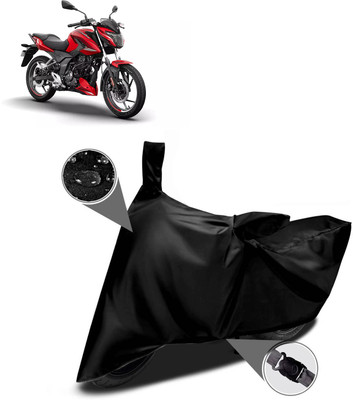 GOSHIV-car and bike accessories Waterproof Two Wheeler Cover for Bajaj(Black)