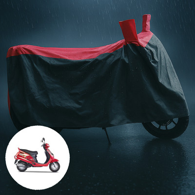 CODOKI Waterproof Two Wheeler Cover for Mahindra(Duro, Grey, Red)
