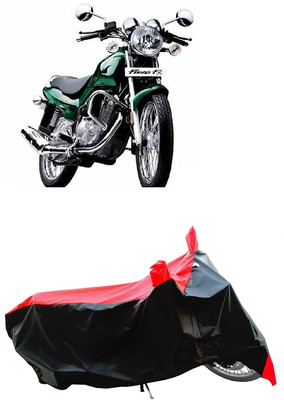 KEDIT Two Wheeler Cover for TVS(Fiero FX, Red)
