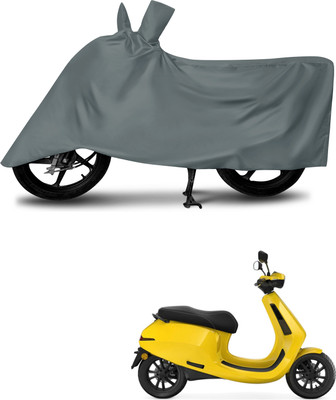 MMSSTAR Waterproof Two Wheeler Cover for Ola(Grey)