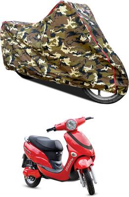 AutoGalaxy Waterproof Two Wheeler Cover for Hero(Electric Photon BS6, Yellow)