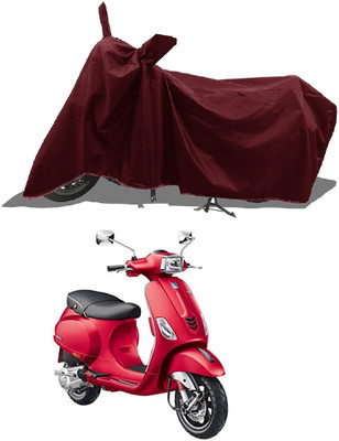 Mdstar Waterproof Two Wheeler Cover for Triumph(Street Triple RS BS6, Maroon)