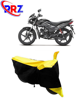 RRZ Waterproof Two Wheeler Cover for Hero(Passion, Black, Yellow)