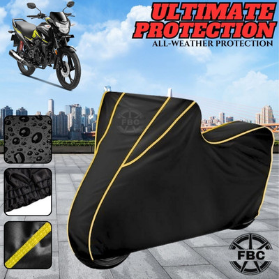 AUTOCAD Waterproof Two Wheeler Cover for Honda(SP 125, Black)