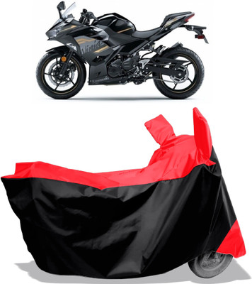 Amexride Two Wheeler Cover for Kawasaki(Ninja 650 BS6, Multicolor)
