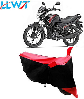 DeepShakshi AUTOMOTIVE Waterproof Two Wheeler Cover for Suzuki(Sling, Black, Red)