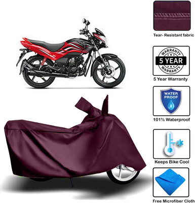 MISSION COLLECTION Waterproof Two Wheeler Cover for Honda(Passion Xpro, Maroon)