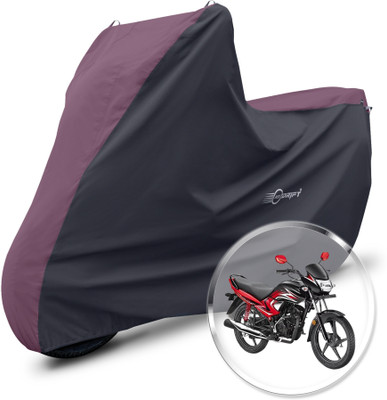 Neodrift Two Wheeler Cover for Honda(Grazia, Maroon, Black)