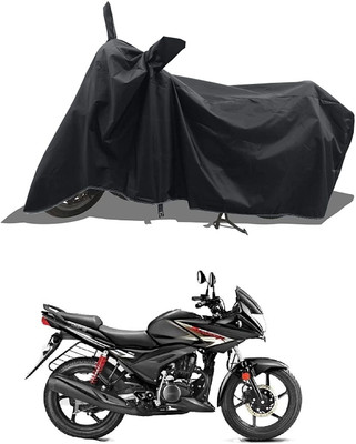 KEDIT Two Wheeler Cover for Hero(Ignitor, Black)