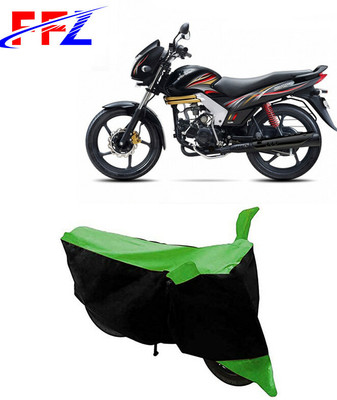 FFZ Two Wheeler Cover for Mahindra(Centuro XT, Black, Green)