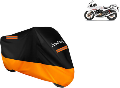 Juvdoxj Waterproof Two Wheeler Cover for Hero(Karizma ZMR, Orange)