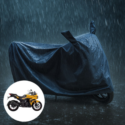 PAGORA Waterproof Two Wheeler Cover for Hero(MotoCorp Xtreme 200S, Black)