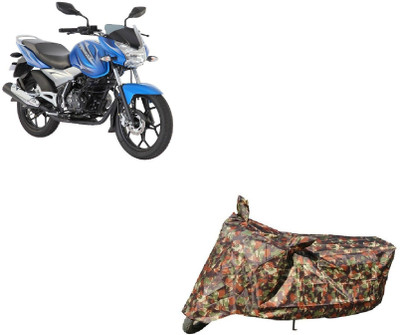 Anlopeproducts Waterproof Two Wheeler Cover for Bajaj(Discover 100 DTS-i, Red)