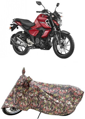 Coxtor Waterproof Two Wheeler Cover for Yamaha(FZ-S Fi Version 3.0 BS6, Multicolor)