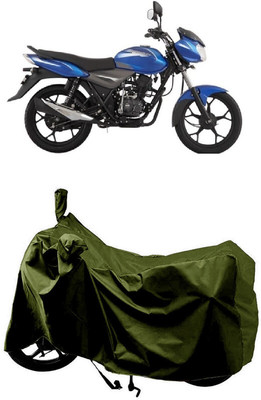 SUGASHRI Waterproof Two Wheeler Cover for Bajaj(Discover 110, Green)