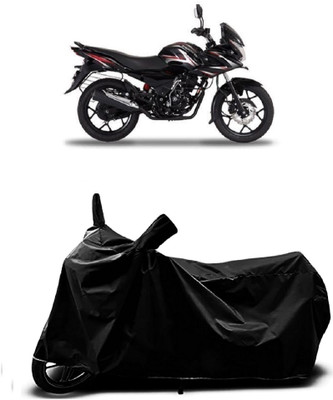 Mdstar Waterproof Two Wheeler Cover for Bajaj(Discover 150 f, Black)