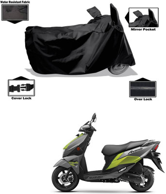PAGORA Waterproof Two Wheeler Cover for Suzuki(Avenis 125, Black)