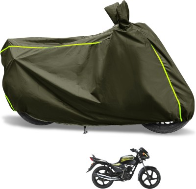 Euro Care Waterproof Two Wheeler Cover for TVS(Star City, Green)