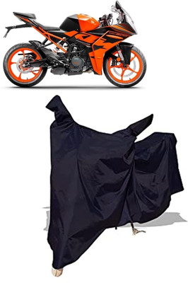 Amexride Two Wheeler Cover for KTM(RC 200, Black)