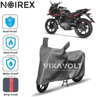 NOIREX Two Wheeler Cover for Bajaj(Pulsar 220F, Grey)