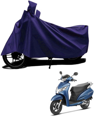 KEDIT Two Wheeler Cover for Universal For Bike(Activa 125, Blue)