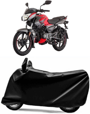 V VINTON Two Wheeler Cover for Bajaj(Pulsar 135, Black)