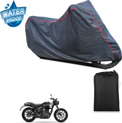 PAGORA Waterproof Two Wheeler Cover for Royal Enfield(Hunter 350, Grey)